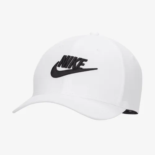 Nike Rise Structuколір червоний SwooshFlex Futura Cap колір білий