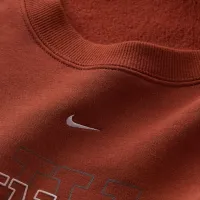 Nike Sportswear Phoenix Fleece женская Over-оверсайз Crew-Neck Graphic свитшот Orange