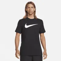 Nike Sportswear Swoosh чоловічі футболка колір чорний