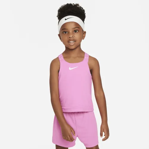 Nike Dri-FIT Toddler Fitted Tank Pink