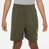 Nike Dri-FIT Little детские шорты цвет зеленый