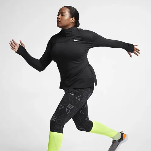 Nike Element женская Running Top (Plus) Black