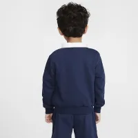 Nike Sportswear Club Toddler French Terry Long Sleeve Polo блакитний