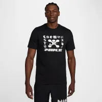 Nike мужские Fitness футболка цвет черный