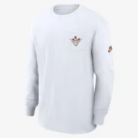 Texas Longhorns Legacy Max90 Pocket мужские Nike College Long-Sleeve футболка цвет белый