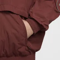 Nike Sportswear Solo Swoosh мужские Woven Track Куртка цвет коричневый