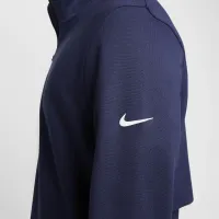 Nike Tour мужские 1/2-Zip для гольфа Top синий