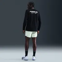 Nike Miler чоловічі Dri-FIT UV Long-Sleeve Running Top колір чорний