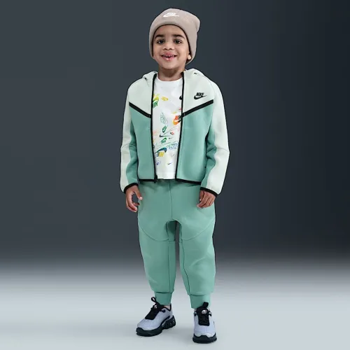 Nike Sportswear Toddler Tech Fleece 2-Piece Full-Zip комплект колір зелений