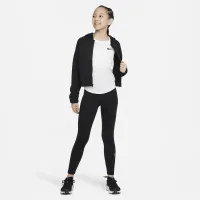 Nike Dri-FIT Big детские (Girls') тренировочные футболка цвет белый