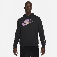 Nike Sportswear мужские Fleece Pullover Толстовка с капюшоном цвет черный