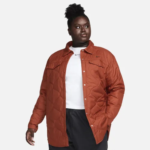 Nike Sportswear Essential жіноча Quilted Trench (великі розміри) Orange