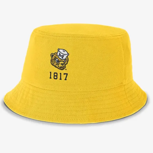 Michigan Wolverines Legacy Apex чоловічі Nike College Bucket Hat Yellow