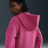 Nike Sportswear Tech Fleece Windrunner женская Full-Zip Толстовка с капюшоном цвет фиолетовый