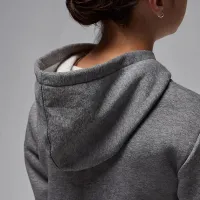 Nike Jordan Brooklyn Fleece Little дитячі 2-Piece Pullover Толстовка з капюшоном комплект колір сірий