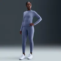 Nike One женская С высокой Талией 7/8 лосины синий