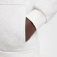 Nike Sportswear Club Fleece Big детские Full-Zip Толстовка с капюшоном цвет коричневый
