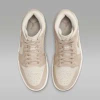 Nike Air Jordan 1 Mid SE жіноча Кросівки колір коричневий