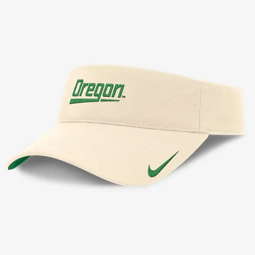 Oregon Ducks Primetime Ace мужские Nike Dri-FIT College Adjustable Visor цвет коричневый