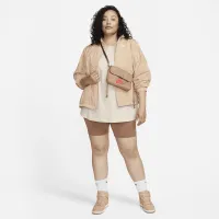 Nike Sportswear Essential жіноча футболка (великі розміри) колір коричневий