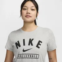 Nike жіноча волейбольні футболка колір сірий