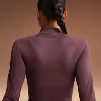 NikeSKIMS Matte женская Mock-Neck Full-Zip Куртка цвет красный