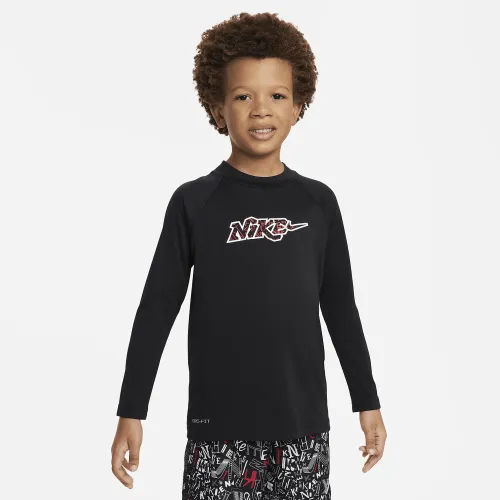 Nike Swim Little детские (для мальчиков) Long-Sleeve Hydroguard цвет черный