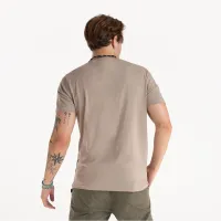 Футболка Alpha Industries Nasa Orbit 146510679 - бежевая