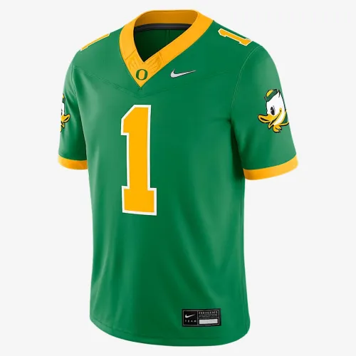 Oregon Ducks мужские Nike Dri-FIT College Game Jersey цвет зеленый