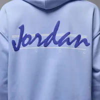 Nike Jordan Brooklyn Fleece жіноча Pullover Толстовка з капюшоном блакитний