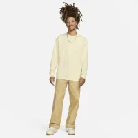 Nike Sportswear Premium Essentials чоловічі Long-Sleeve футболка колір коричневий