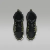 Nike Jordan 1 Mid Little дитячі Кросівки колір чорний