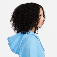 Nike Sportswear Club Fleece женская Pullover Толстовка с капюшоном синий