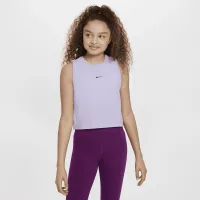 Nike Pro Girls' Dri-FIT тренувальні Tank Top колір фіолетовий