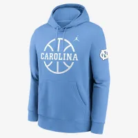 Nike North Carolina Tar Heels Club баскетбольні Icon чоловічі Jordan College Pullover Толстовка з капюшоном блакитний