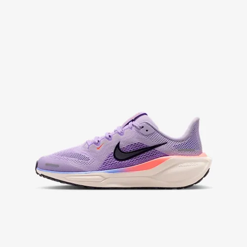 Nike Pegasus 41 Big детские Road Running Кроссовки цвет фиолетовый