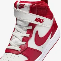 Nike Court Borough Mid 2 Little детские Кроссовки цвет белый