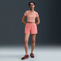 Nike Sportswear Chill Knit женская Cropped футболка Orange