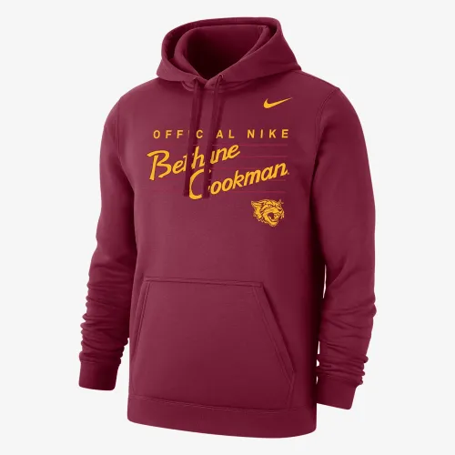 Nike College Club Fleece (Bethune-Cookman) чоловічі Толстовка з капюшоном колір червоний