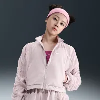 Nike Sportswear Girls' Woven Куртка цвет фиолетовый