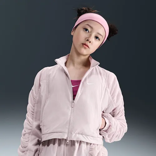 Nike Sportswear Girls' Woven Куртка колір фіолетовий