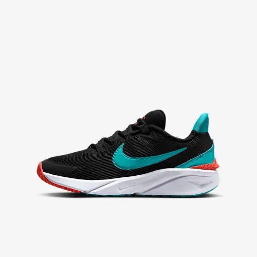 Nike Star Runner 4 Big детские Road Running Кроссовки цвет черный