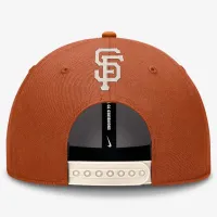 San Francisco Giants Rise Dunk мужские Nike Dri-FIT MLB Adjustable Hat цвет коричневый