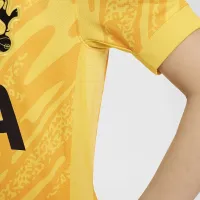 Tottenham Hotspur 2024/25 Stadium Goalkeeper Big дитячі Nike Dri-FIT Soccer Short-Sleeve Replica Jersey Yellow