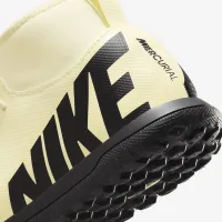 Nike Jr. Mercurial Superfly 9 Club Little/Big Kids’ Turf High-Top Soccer Кросівки Yellow