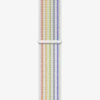 44mm цвет белый/многоцветный Pride Edition Nike Sport Loop цвет белый