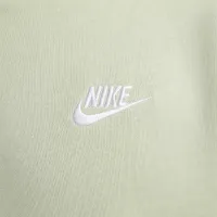 Nike Sportswear Club Fleece женская Pullover Толстовка с капюшоном цвет зеленый