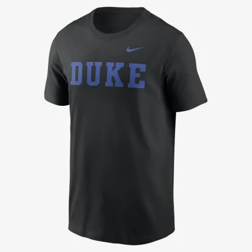 Duke блакитний Devils Primetime Wordmark чоловічі Nike College футболка колір чорний