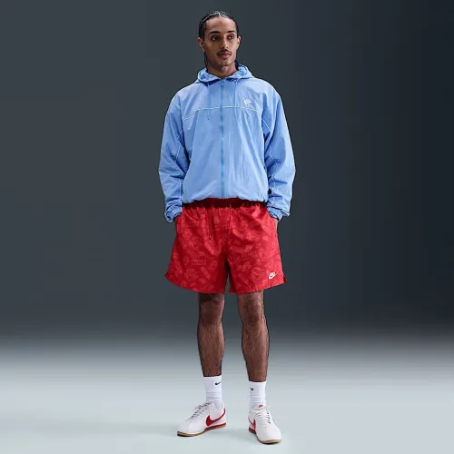 Nike Club чоловічі Flow шорти колір червоний