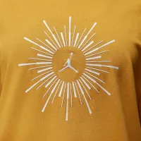 Nike Jordan Flight женская оверсайз Long-Sleeve футболка Yellow